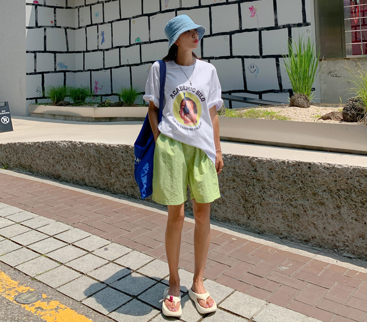 Summer Cool Nylon Banding Shorts