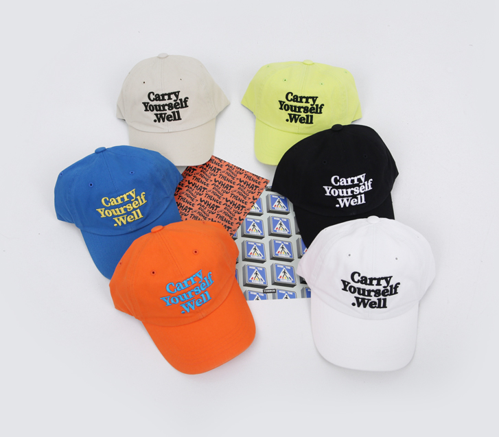 Carrie Lettering Embroidered Cap
