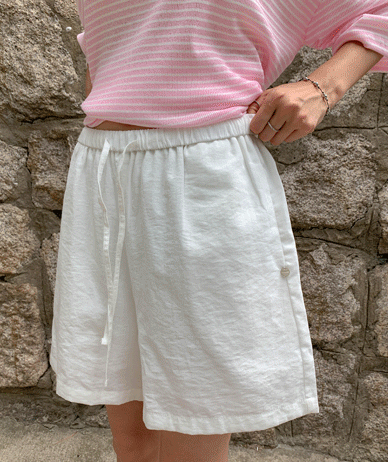 Gove Linen Banding Shorts