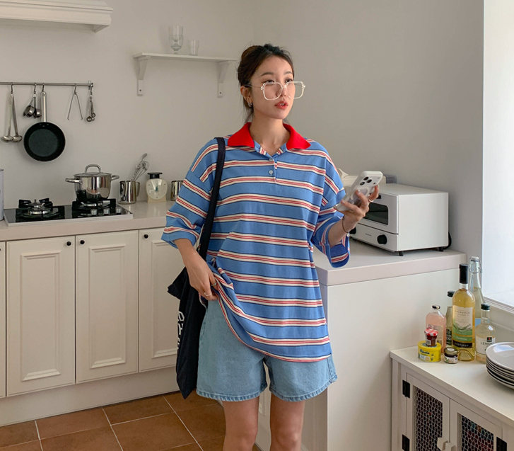 All Day Striped Kara Short-sleeve T-shirt