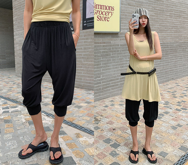 Bunny Shibori Banding Jogger Pants