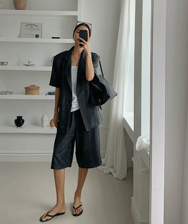 Tailor Pad Short-sleeve Jacket