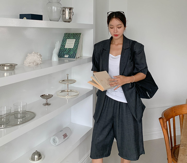 Tailor Pad Short-sleeve Jacket
