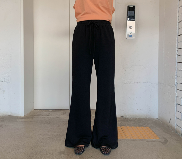 Honey Span Banding Bootcut Pants