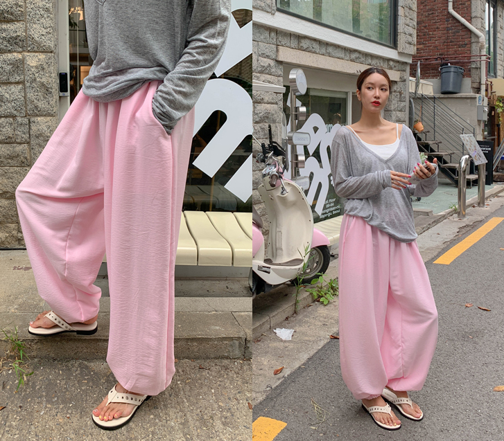 Amber Harem Banding Jogger Pants
