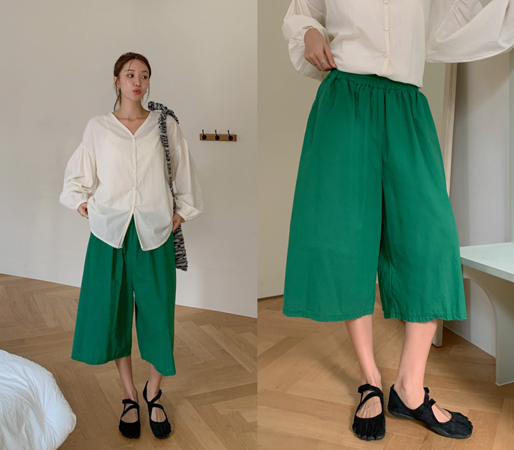 Iode Banding Bermuda shorts