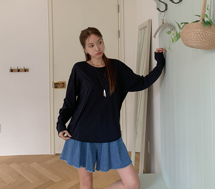 Ruit Basic Long-sleeved T-shirt