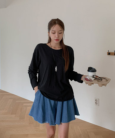 Ruit Basic Long-sleeved T-shirt