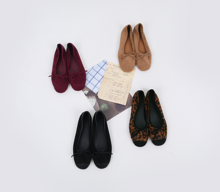 Ets bowknot flat shoes