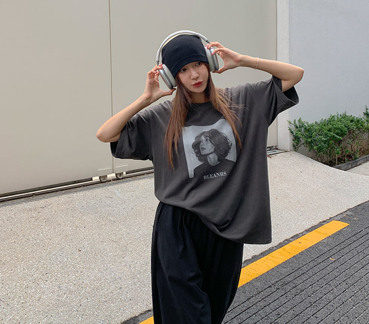 Pinterest Girl printing Short-sleeve Long t shirts