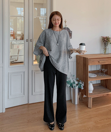 High Banding Boot Cut Leggings