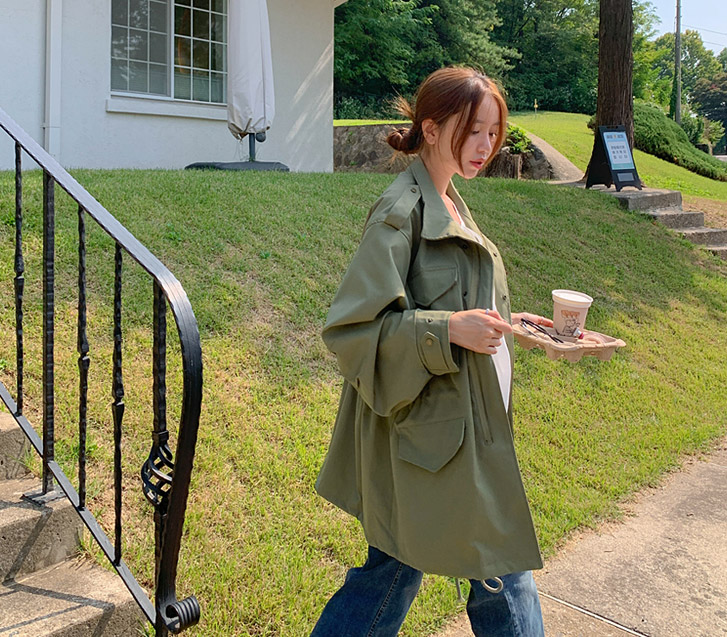 Cheese Pocket Safari Harp Field Jacket