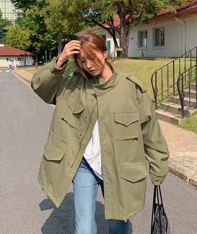 Cheese Pocket Safari Harp Field Jacket