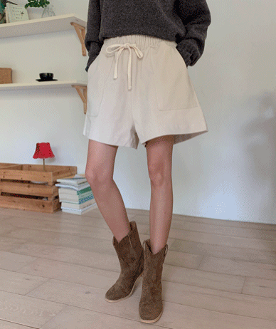 Mato Corduroy Pocket Banding Shorts