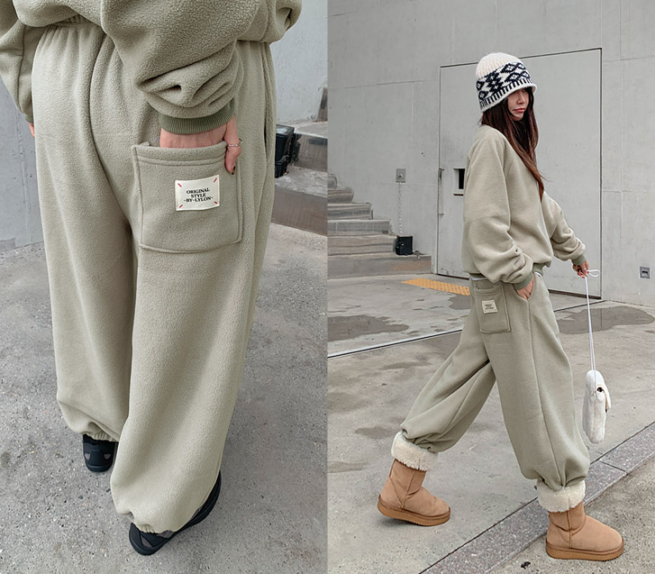 Original backpack fleece jogger pants